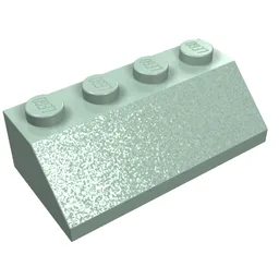 Brick Sloped 45° 2 x 4 / Sand Green