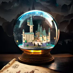 Wizarding School Castle Microscale
