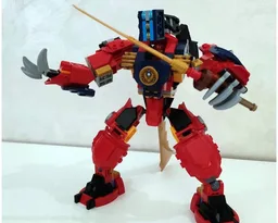 Kai's Elemental Firewolf mech