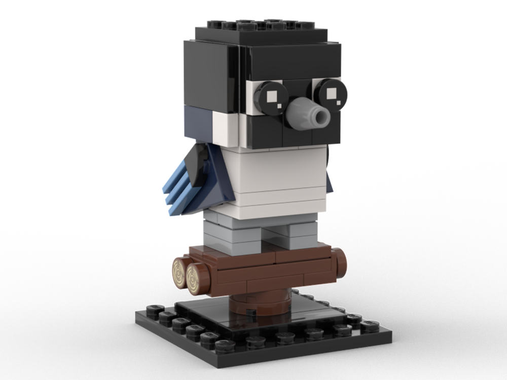 Lego Blue Nuthatch: Birdheadz