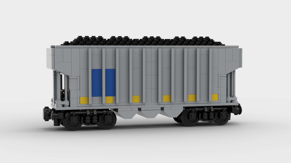 Lego Gray Hopper Car (6-Wide)