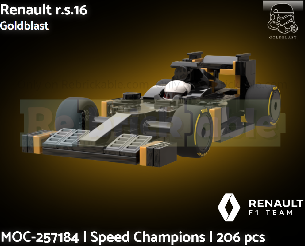 Lego Renault r.s.16