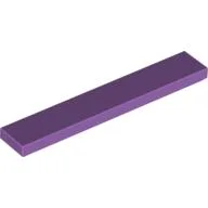 Tile 1 x 6 with Groove / Medium Lavender
