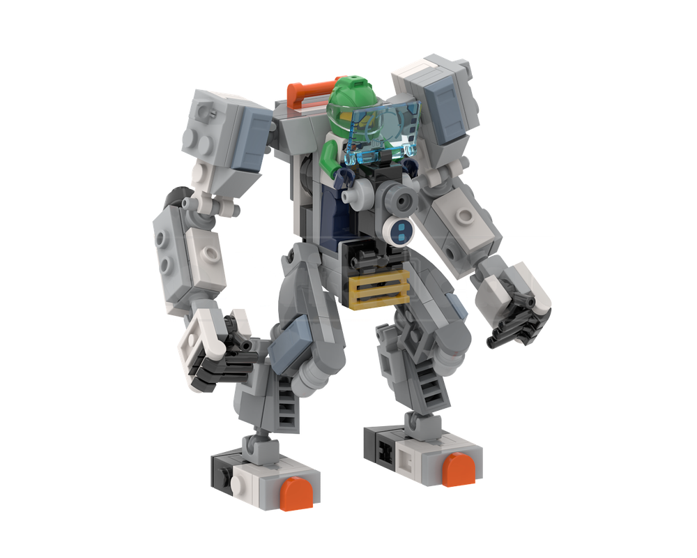 Lego Space Science Mech II Custom - [MOC-227550 Modification]