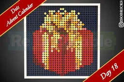 Day 18 - Present - Dots Advent Calendar