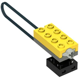 Sensor, Touch, Fixed Cable / Yellow