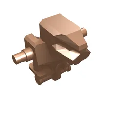 Torso/Head Mechanical [Exo-Force Robot] / Copper