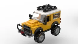 Land Rover 40650 with pivoting wheels