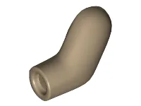 Arm, Left / Dark Tan