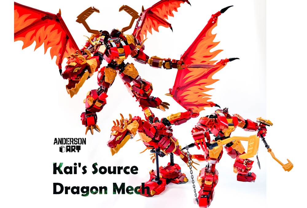 Lego Ninjago Kai's Source Dragon Mech (LEGO 71822)