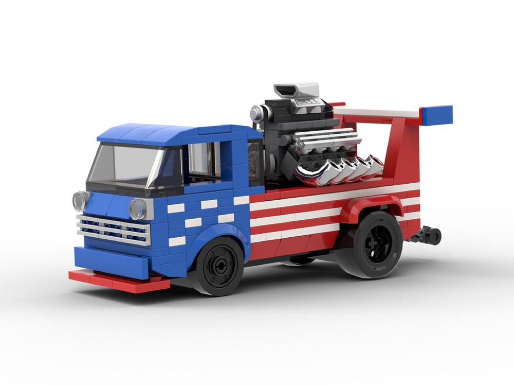 Lego Van-Pickup Dragster