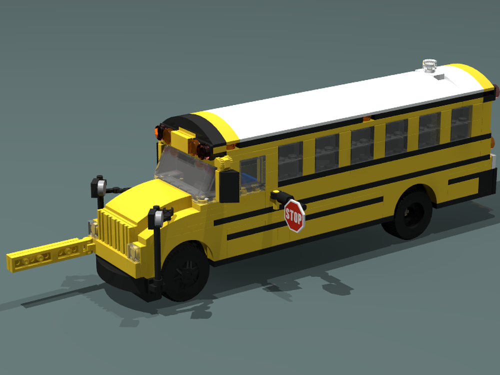Lego City school bus