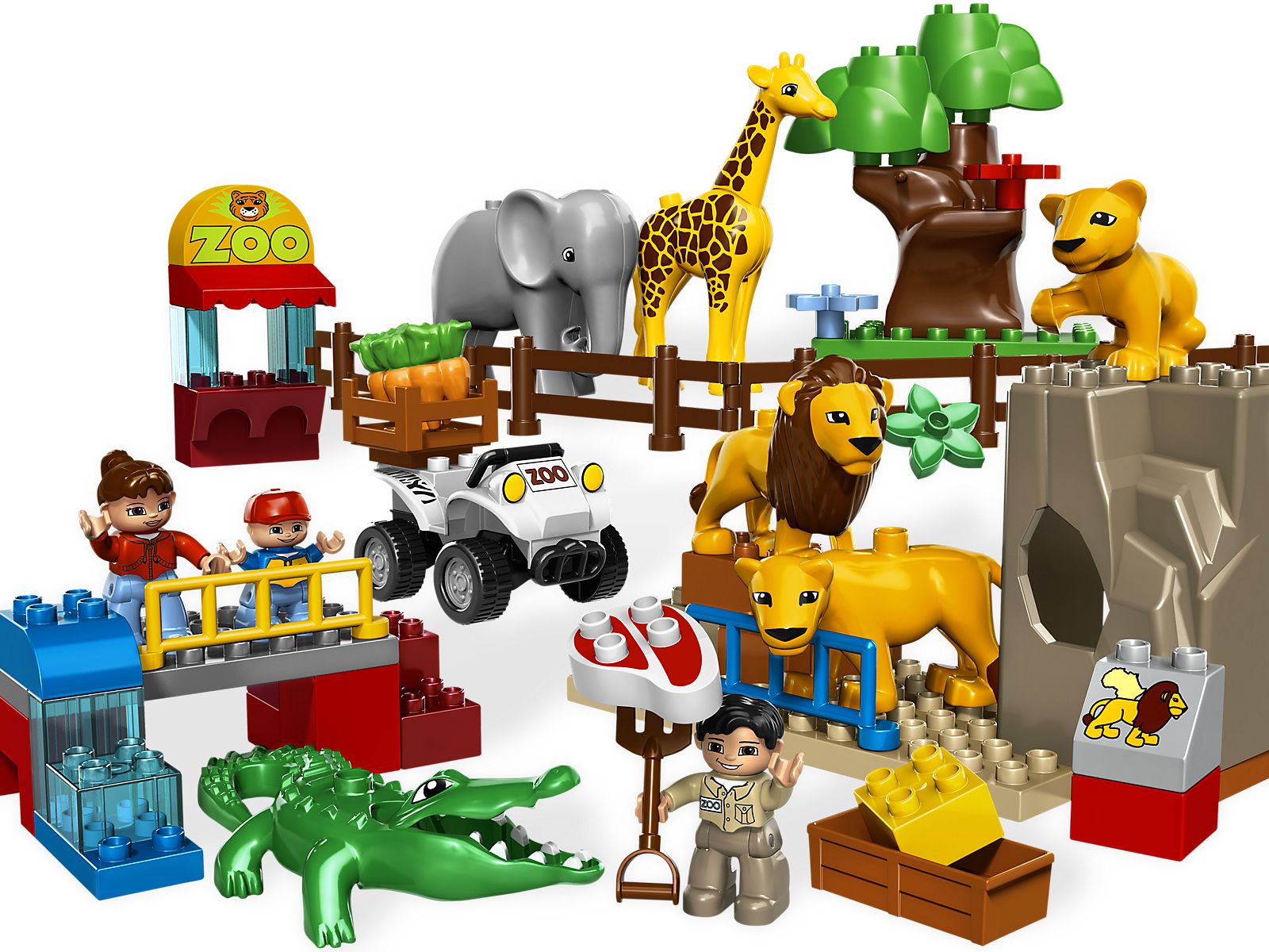 Lego Feeding Zoo
