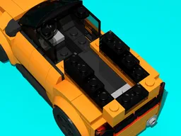 Orange Hatchback