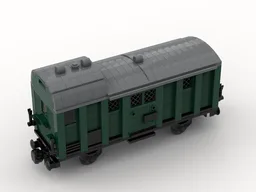 Caboose Freight Wagon (8w)