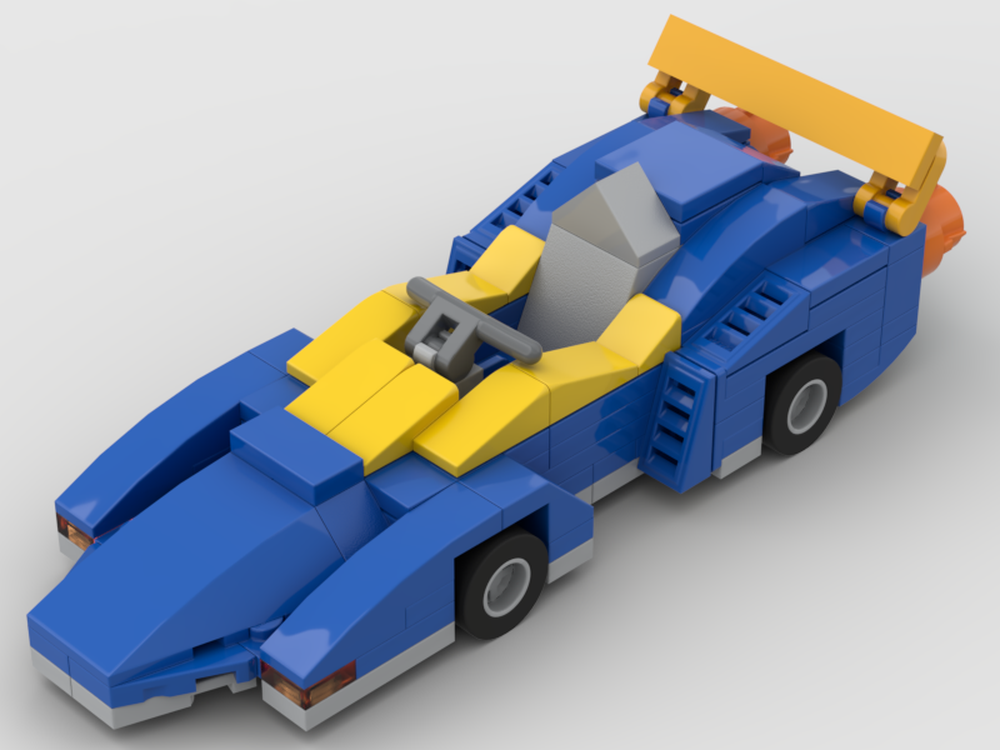 Lego Blue Devil