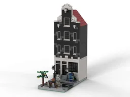 Modular black apartmens