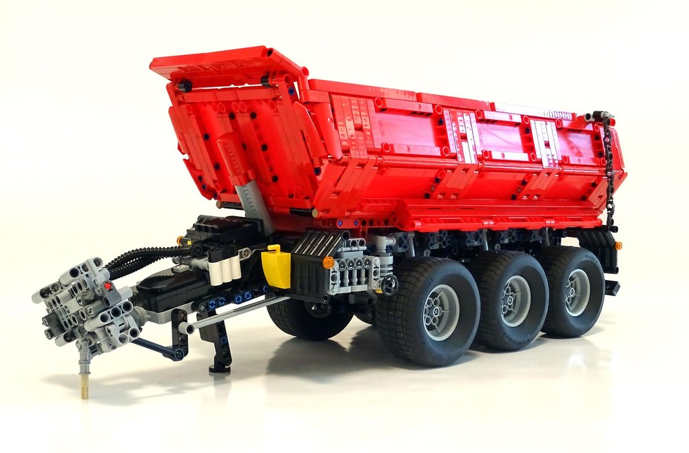 Lego Tractor Dump Trailer (for Claas Xerion 5000 TRAC VC - 42054 set)