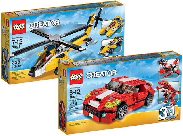 Lego Creator 3-in-1 Vehicles Collection