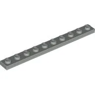 Plate 1 x 10 / Light Gray