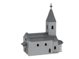 Village church of Taizé, France