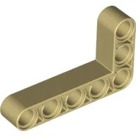 Technic Beam 3 x 5 L-Shape Thick / Tan