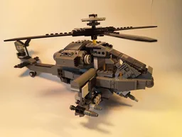 Helicopter AH-64 Apache