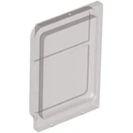 Glass for Train Door Lip On Top and Bottom / Trans-Brown
