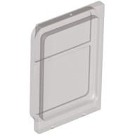 Lego Glass for Train Door Lip On Top and Bottom / Trans-Brown