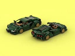 Lamborghini Sian FKP-37 Coupe and Roadster