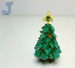 Brick Christmas Holiday Tree