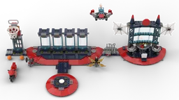 Attack on the Spider Lair MOC
