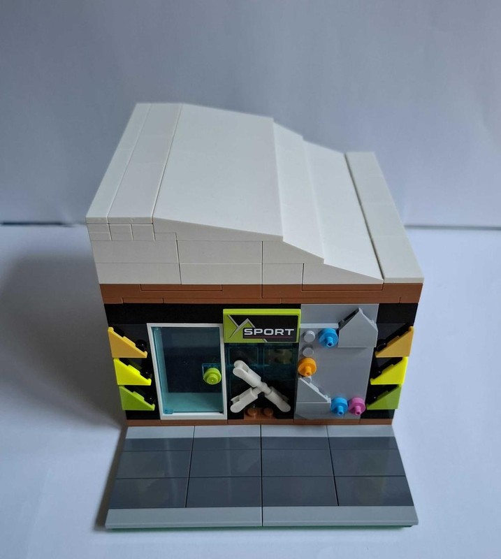 Lego Modular Sports Shop - Modification of Set 60366