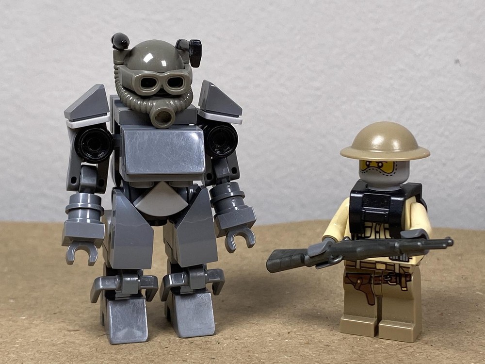 Lego T-60 Power Armor from Fallout