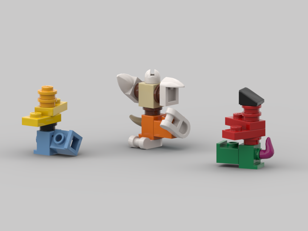 Lego Fantasy RPG - monks