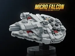 PiXEL-DAN's Micro Falcon 2024, Very compact design, with ramps.