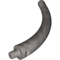 Animal Body Part / Plant, Tail / Claw / Horn / Branch / Tentacle, End Section / Flat Silver