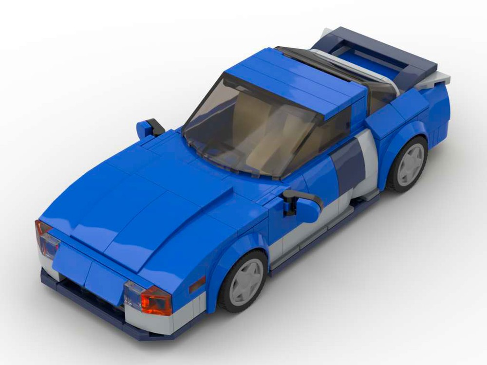 Lego Bob & Weave Daytona IROC - Blue - 8 Stud Speed Champions