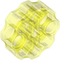 Large Figure Weapon, Barrel with 2 Pin Holes and 3 Axle Holes / Trans-Neon Green