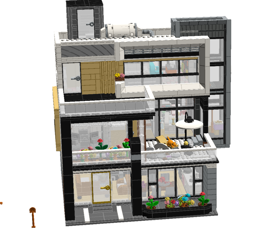 Lego Modern houses