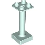 Duplo Support / Umbrella Stand with Square Base (fits 92002) / Light Aqua