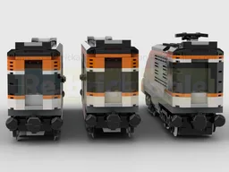 60337 Modification - Classic Orange TGV Livery