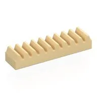 Technic Gear Rack 1 x 4 / Tan