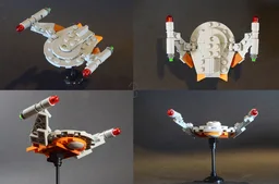 Star Trek Romulan Bird of Prey Micro
