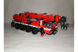 Firefighter Crane with Cage Trailer