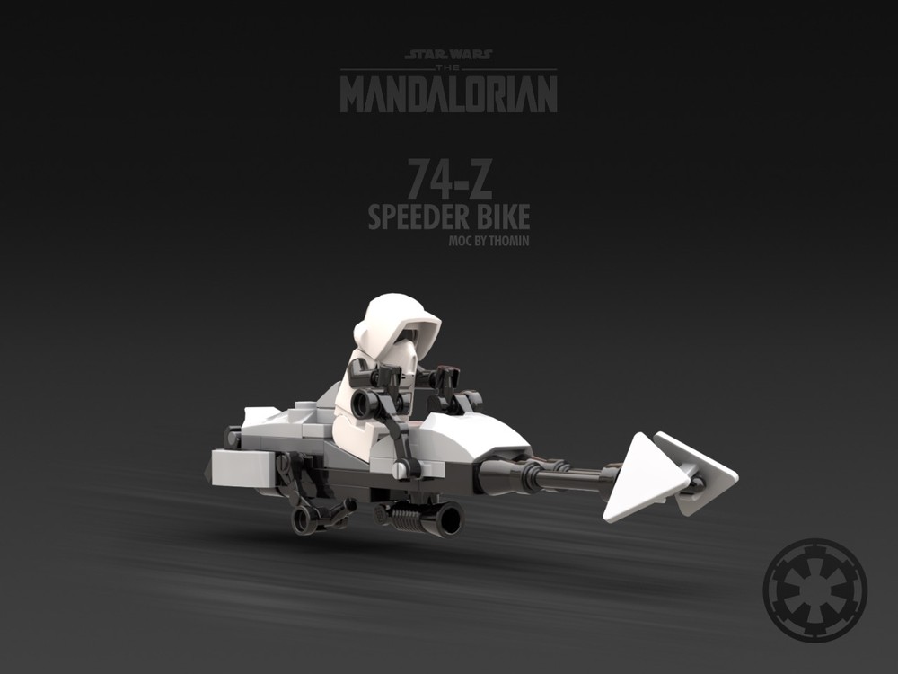 Lego 74-Z Speeder Bike (from The Mandalorian)