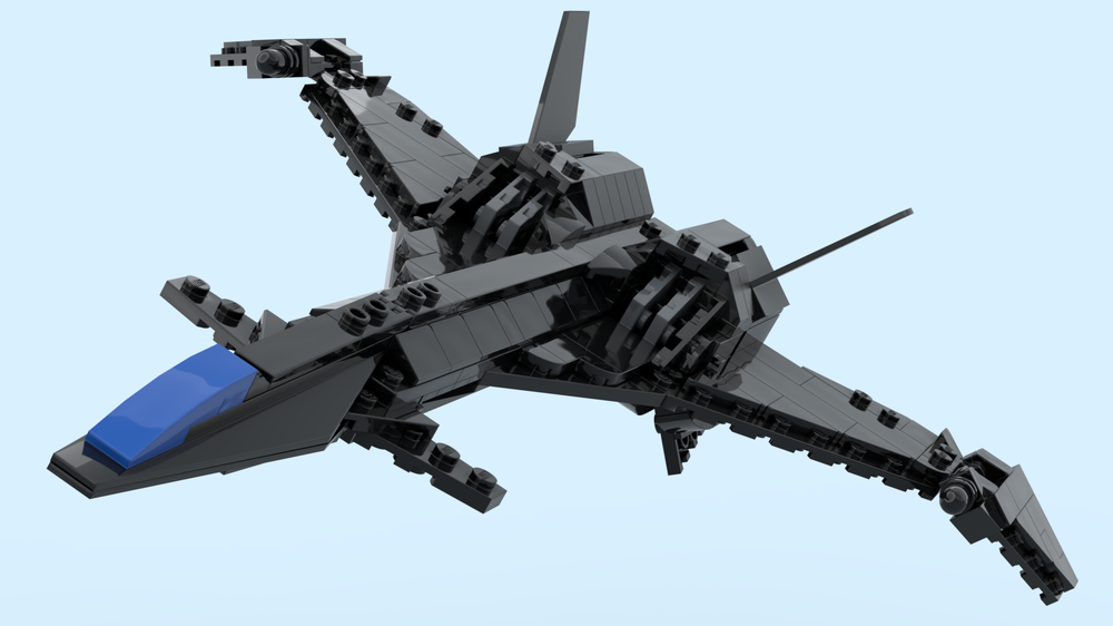 Lego MIG-31 Firefox