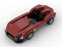 Prancing Horse Monza SP2 - Dark Red - 8 Stud Speed Champions