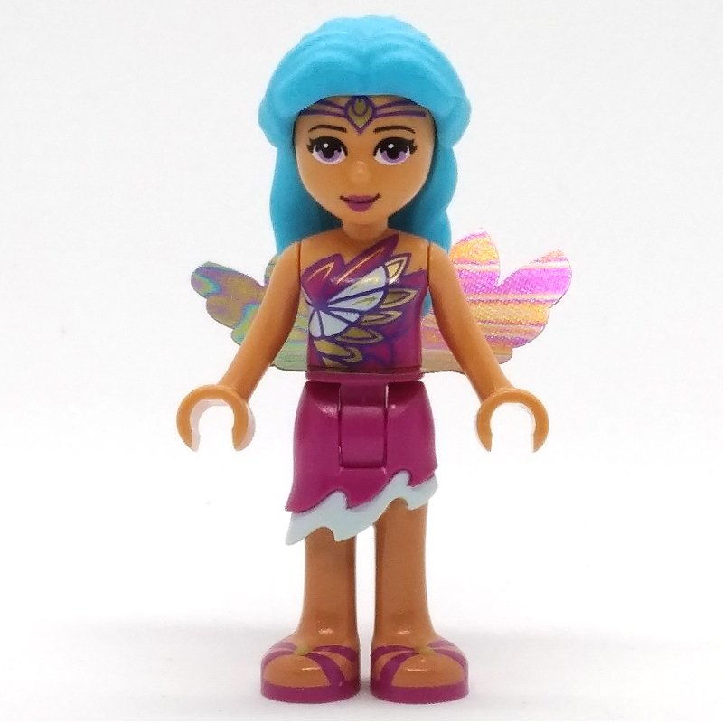 Lego Claire - Magenta Dress, Cape, Medium Azure Hair