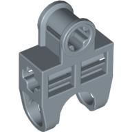 Lego Technic Axle Connector 2 x 3 with Ball Socket, Open Sides / Sand Blue
